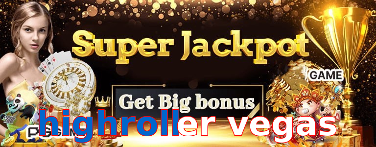 Highroller vegas promo banner